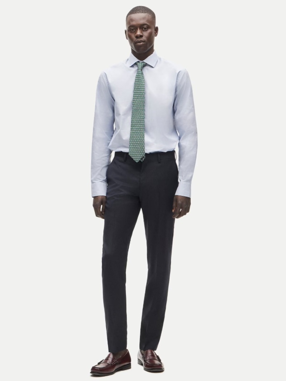J. Crew Ludlow Slim-fit suit pant in Italian worsted wool - Dark Navy 33x32